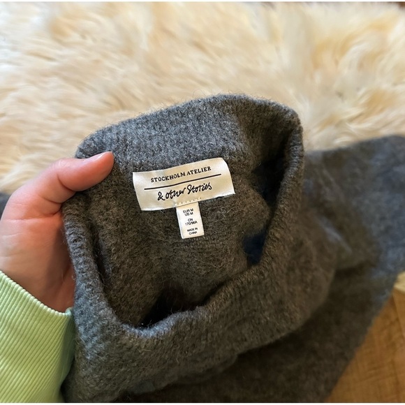 & OTHER STORIES Alpaca Blend Knit Jumper - Picture 6 of 7